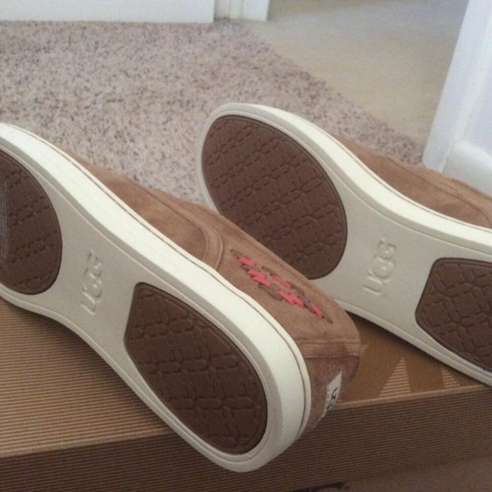 UGG 'Fierce Rustic Weave' Water Resistant Slip-On Sneaker-Brand New - Picture 6 of 7